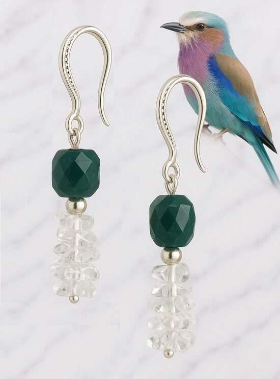 Dabīgo pērļu rokassprādze "Savannas spārni"